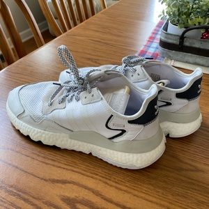Men’s Adidas Nite Jogger Crystal White Sz 11